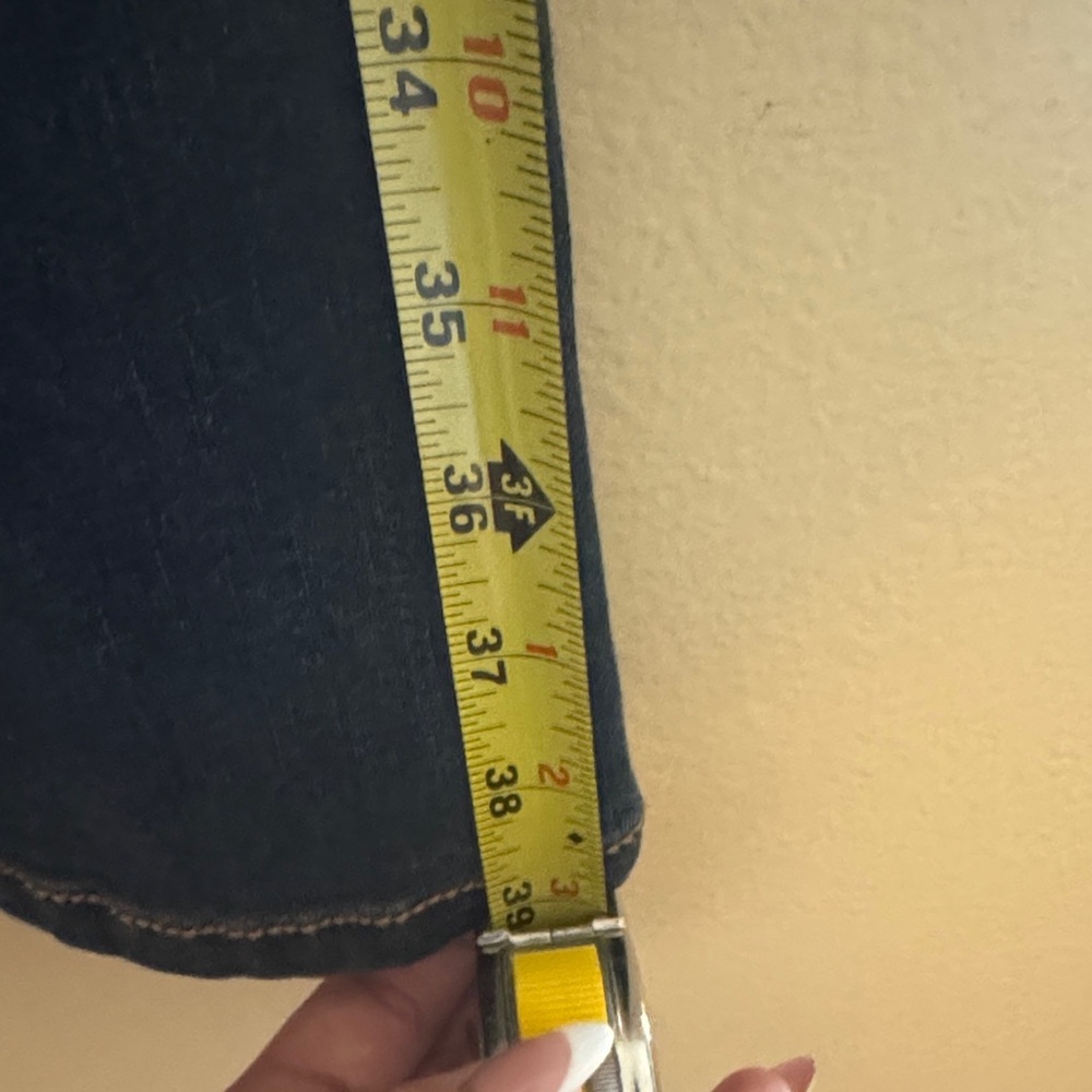 Torrid Navy Flare Jeans - Picture 4 of 5